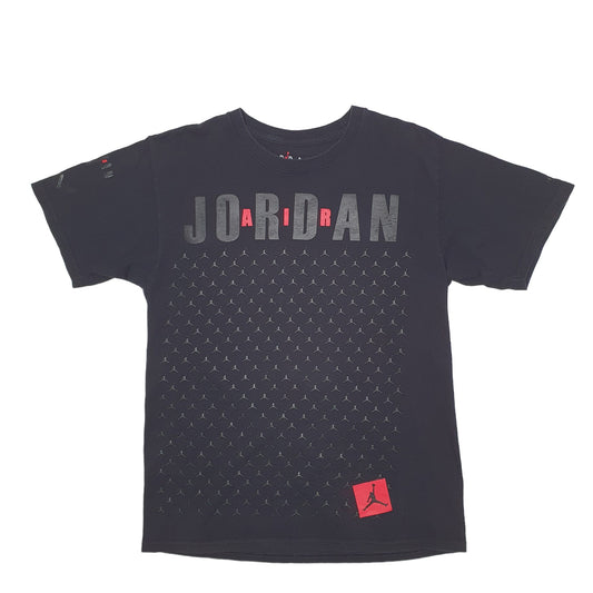 Mens Black Nike Jordan Jumpman Basketball Short Sleeve T Shirt