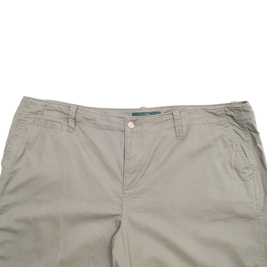 Womens Khaki Ralph Lauren Chino Shorts
