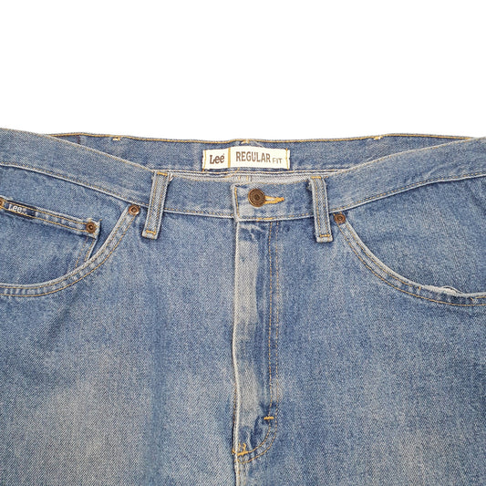Mens Blue Lee Casual JeansW38 L32