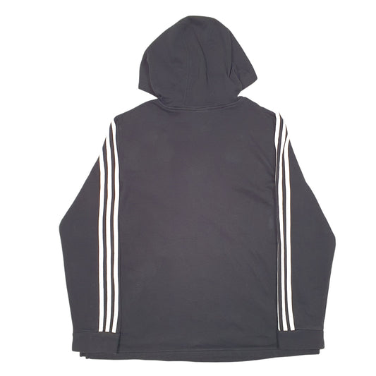 Womens Black Adidas Hoodie Jumper