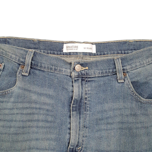 Mens Blue Levis Relaxed S61 Signature JeansW40 L32