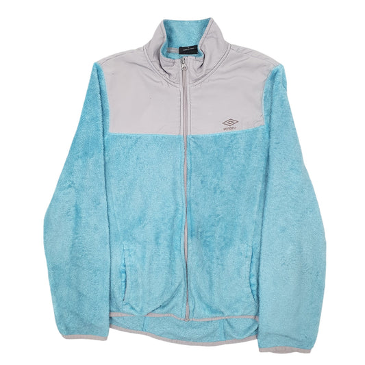 Womens Blue Umbro Full Zip Jumper