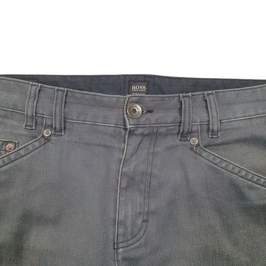 Mens Grey Hugo Boss Stretch Casual JeansW34 L33