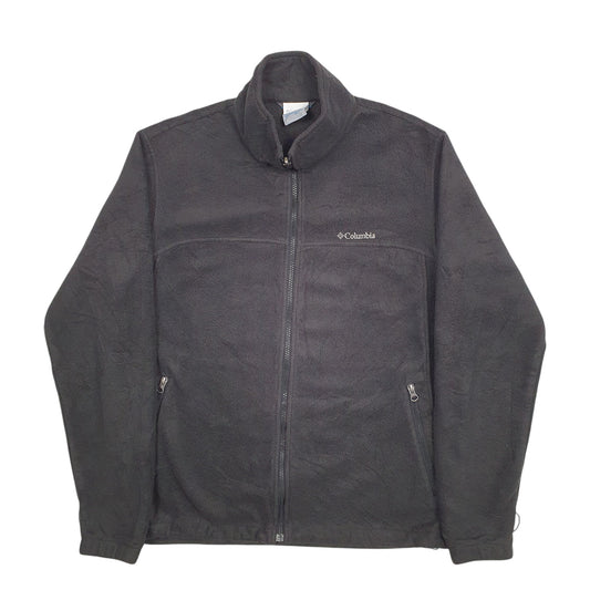 Mens Black Columbia Full Zip Jumper