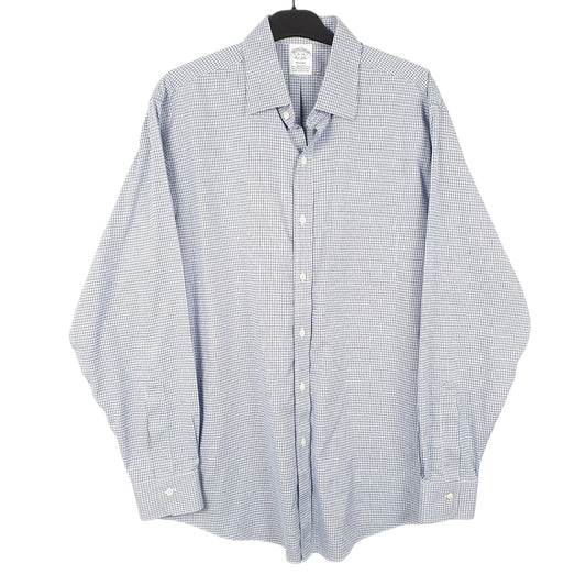 Mens Blue Brooks Brothers Regent Long Sleeve Shirt