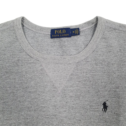 Mens Grey Polo Ralph Lauren Crewneck Jumper