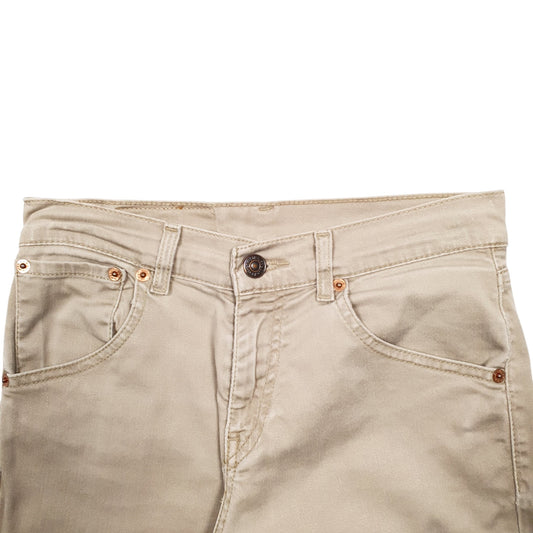 Womens Beige Levis 525 Chino Trousers