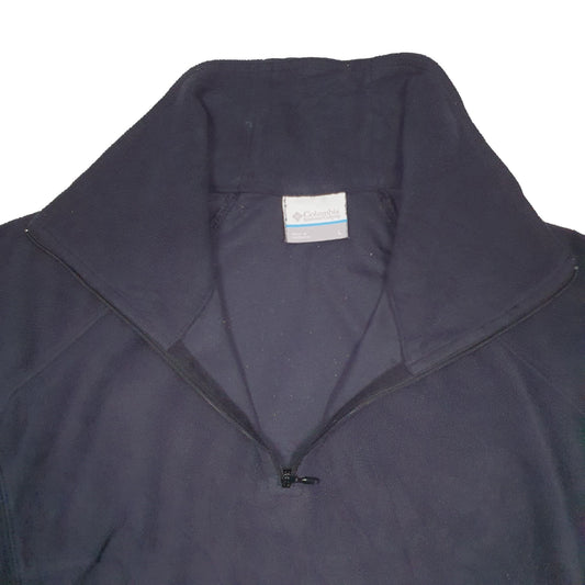 Womens Black Columbia Sportswear Quarter Zip Jumper
