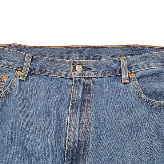 Mens Blue Levis 550 JeansW42 L34