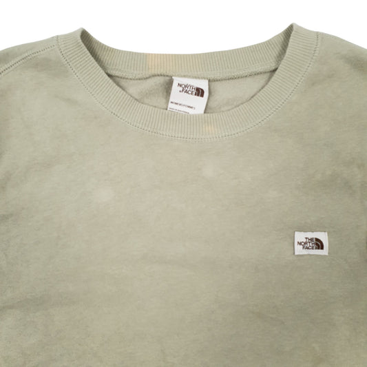 Womens Green The North Face Crewneck Jumper