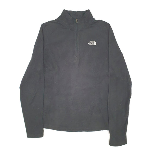 Womens Black The North Face Quarter Zip Jumper