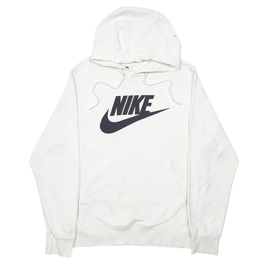 Mens White Nike Hoodie Jumper