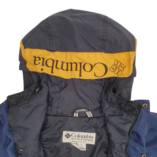 Mens Black Columbia Coat