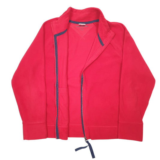 Womens Red Tommy Hilfiger Sport Full Zip Jumper