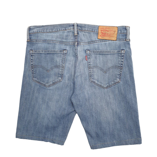 Mens Blue Levis Denim Shorts
