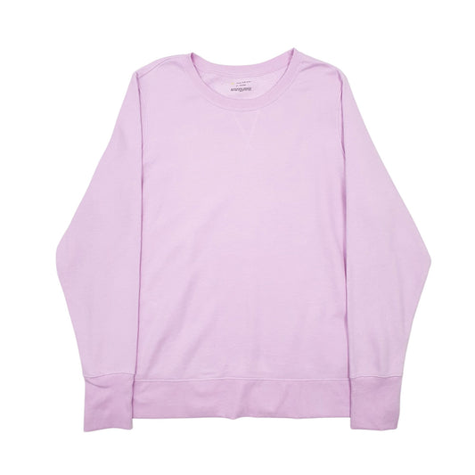 Womens Pink Tek Gear Crewneck Jumper
