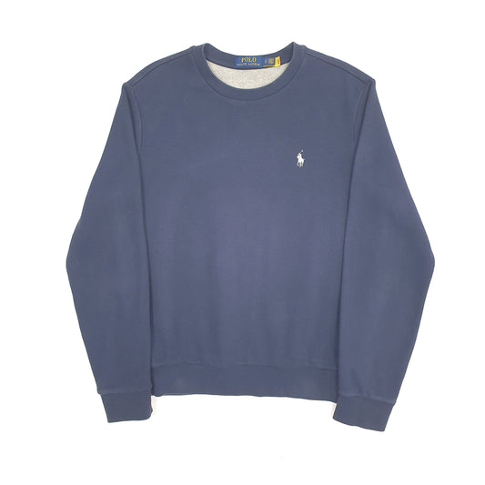 Mens Navy Polo Ralph Lauren Crewneck Jumper