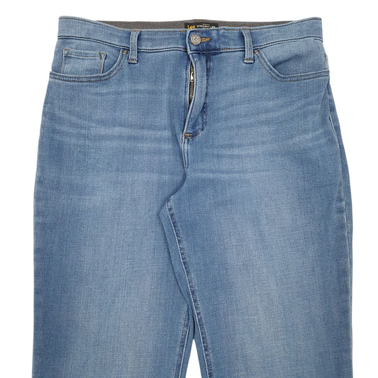 Womens Blue Lee Slim Fit JeansW34 L31