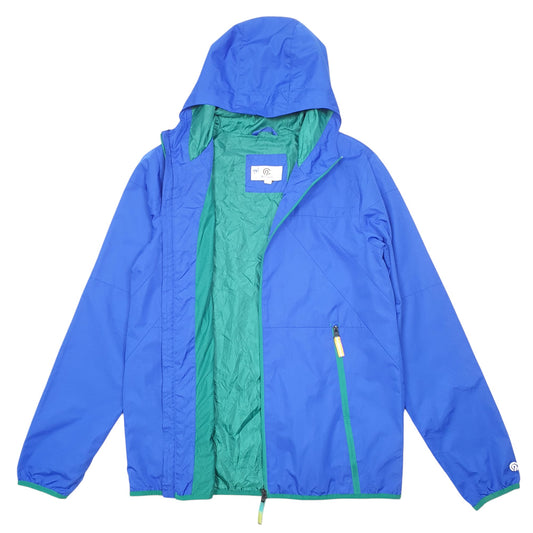 Mens Blue Champion Hooded Coat