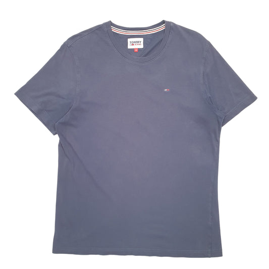Mens Navy Tommy Hilfiger Jeans Short Sleeve T Shirt