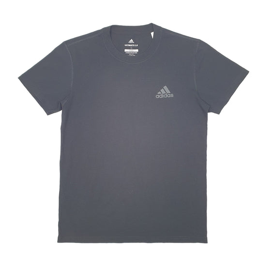Mens Black Adidas Ultimate 2.0 Active Short Sleeve T Shirt