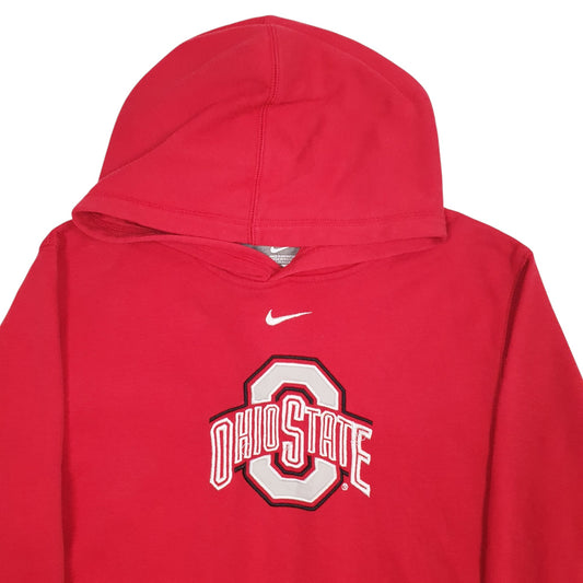 Womens Red Nike Ohio State Hoodie Jumper