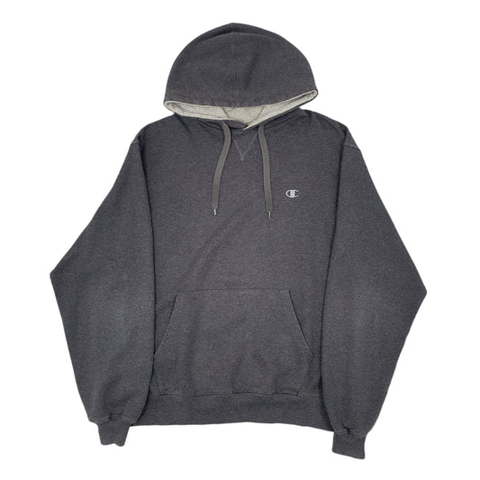 Mens Grey Champion Hoodie Jumper