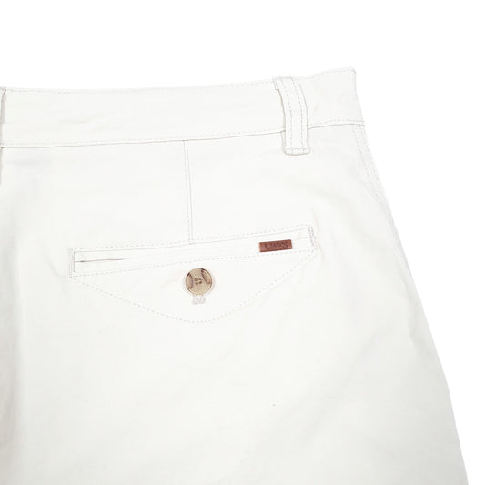 Mens Cream Chaps Stretch Chino Shorts