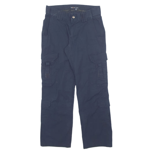 Womens Navy 5.11 Tactical Workwear Cargo Trousers
