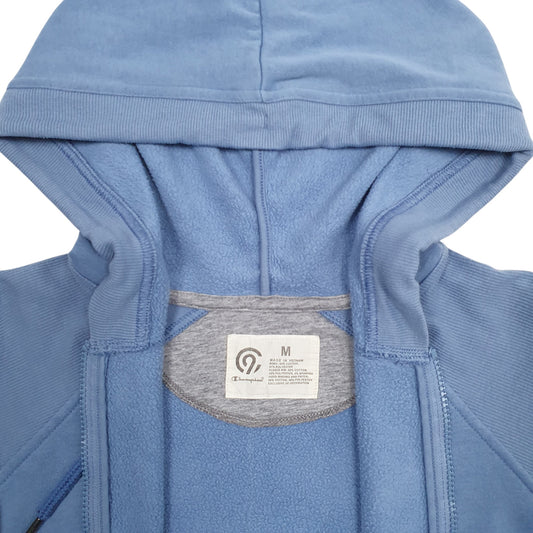 Womens Blue Champion Full Zip Jumper