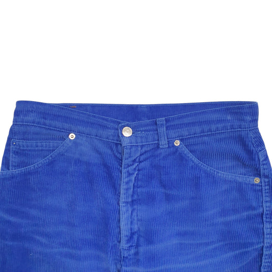 Womens Blue Levis Corduroy Trousers