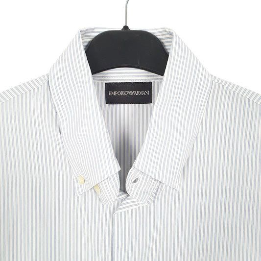 Womens White Armani Emporio Long Sleeve Shirt