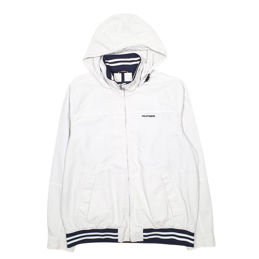 Mens White Tommy Hilfiger Coat