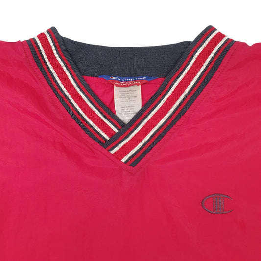 Mens Red Champion Vintage 00s Coat