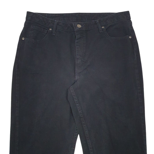 Womens Black Lee Riders Relaxed Fit JeansW36 L32