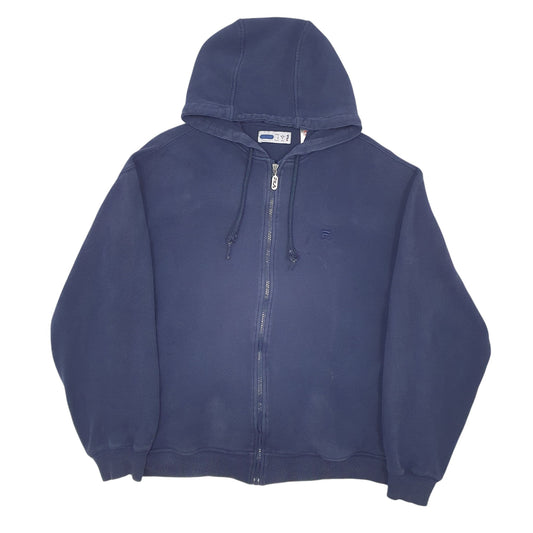 Mens Navy Fila Hoodie Jumper
