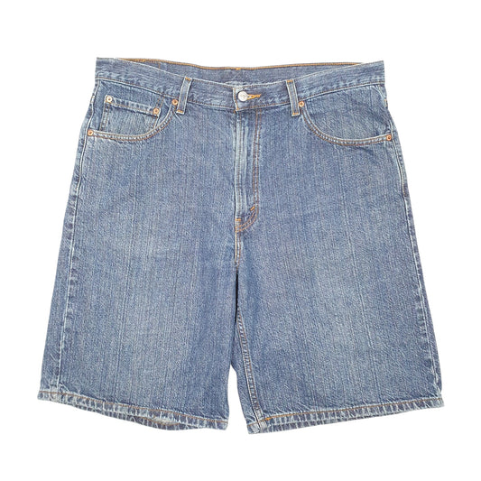 Mens Blue Levis 550 Relaxed Jorts Denim Shorts