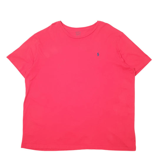 Mens Red Polo Ralph Lauren Short Sleeve T Shirt