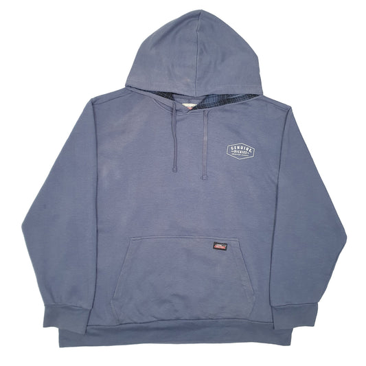 Mens Grey Dickies Workwear Hoodie Jumper