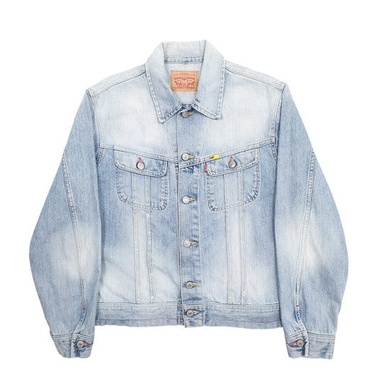 Womens Blue Levis Type 3 Trucker Coat