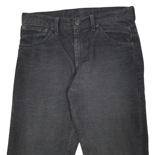 Mens Grey Levis Corduroy Trousers