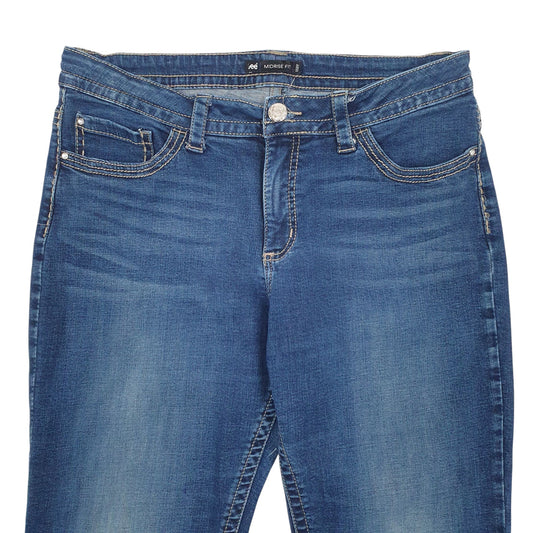 Womens Blue Lee Midrise Fit JeansW33 L31