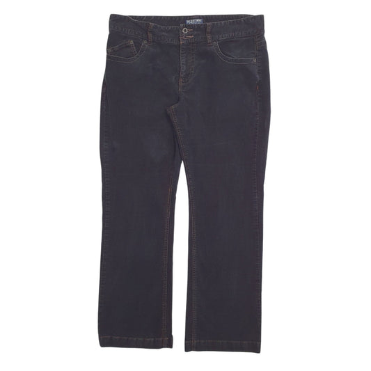 Womens Black Ralph Lauren Corduroy Trousers
