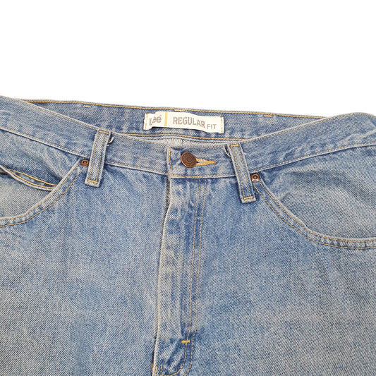 Mens Blue Lee Casual JeansW34 L30