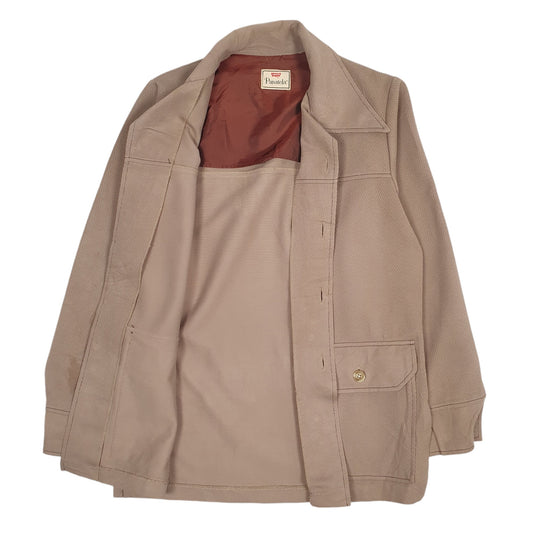 Mens Beige Levis Vintage Panatela Coat