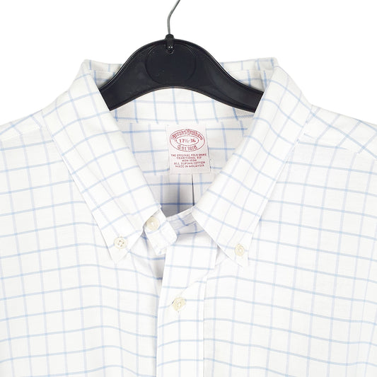 Mens White Brooks Brothers Long Sleeve Shirt