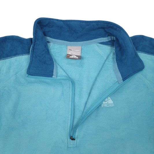 Womens Blue Nike ACG Full Zip Jumper