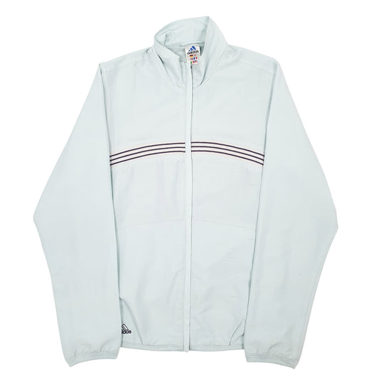 Mens Blue Adidas Vintage Coat