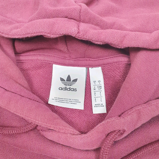 Mens Burgundy Adidas Hoodie Jumper