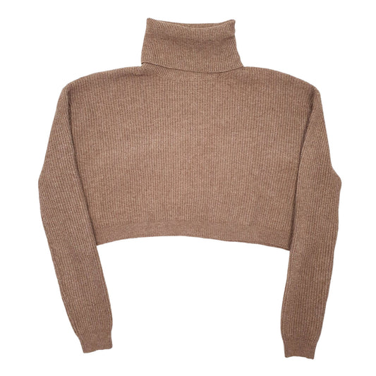 Womens Brown Streetwear Society Crewneck Jumper